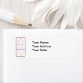 Étiquette graphique de la patinoire de hockey (En situation)