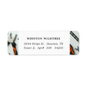 Étiquette Grappe de construction (Devant)