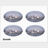 Étiquette Grassy Island Range Lights (Feuille)