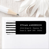 Étiquette Graves rayures (En situation)