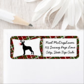 Étiquette Great Dane (En situation)