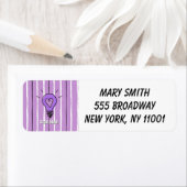 Étiquette Great Idea! - Return Address Labels (En situation)