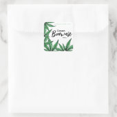 Étiquette Green Brownie Edibles (Sac)