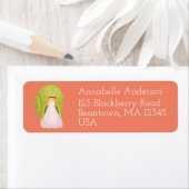 Étiquette Green Gardening Snail Mail Personnaliser le Étique (En situation)