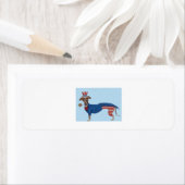 Étiquette Greyhound Oncle Sam (En situation)