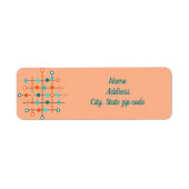 Étiquette Grille Atom (Devant)