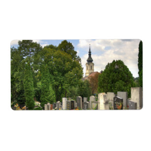Étiquette Grinzinger Friedhof, Wien Österreich