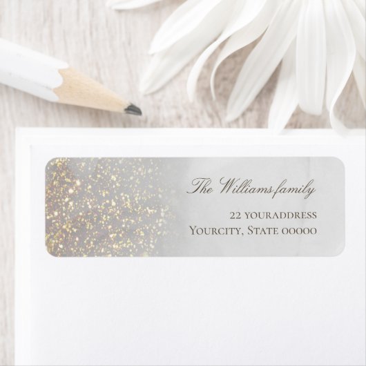 étiquette gris aquarelle (En situation)