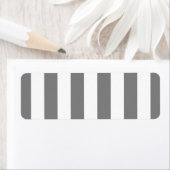 Étiquette Gris et blanc (En situation)