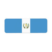 Étiquette Guatemala (Devant)