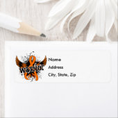 Étiquette Guerrier 16 leucémie (En situation)