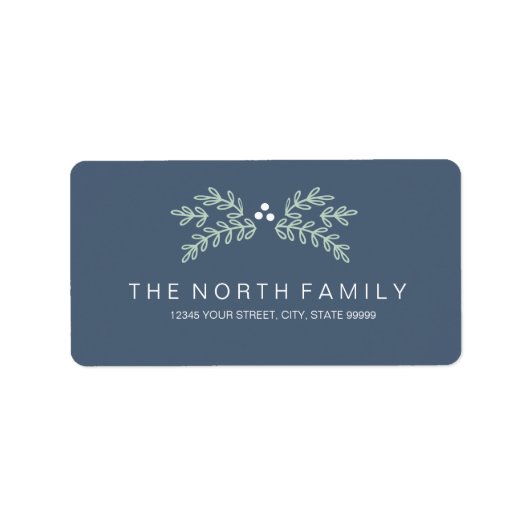 Étiquette Guirlande de Noël Magique ID441 (Devant)