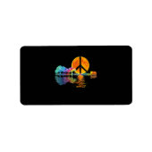 Étiquette Guitar Lake Shadow (Devant)