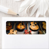 Étiquette Guitares vintages (En situation)