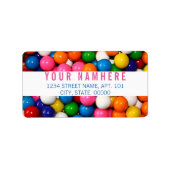 Étiquette Gumballs (Devant)