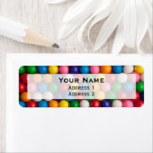 Étiquette Gumballs (En situation)