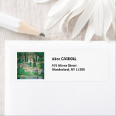 Étiquette Gustav Klimt - Église à Cassone (En situation)