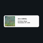 Étiquette Gustav Klimt - Pommier<br><div class="desc">Apple Tree I - Gustav Klimt,  Huile sur toile,  1907</div>