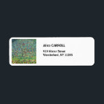 Étiquette Gustav Klimt - Pommier<br><div class="desc">Apple Tree I - Gustav Klimt,  Huile sur toile,  1907</div>