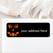 Étiquette Halloween (En situation)