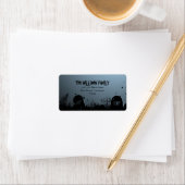 Étiquette Halloween (En situation)