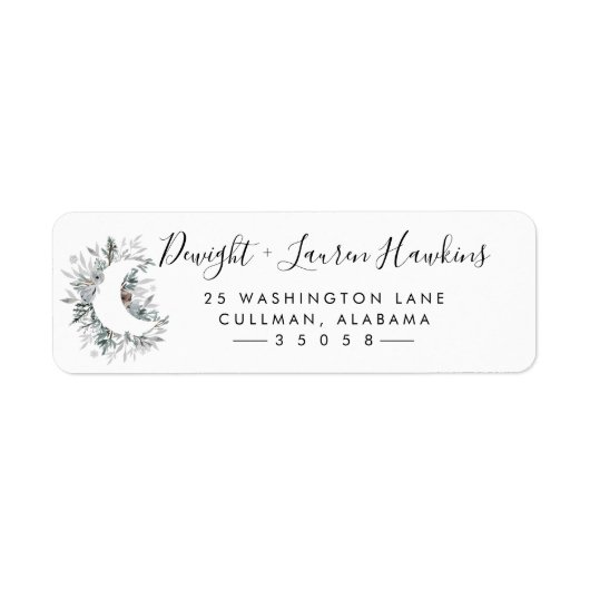 Étiquette Halloween | Return Address Label (Devant)