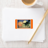 Étiquette Halloween Sac À Bonbons (En situation)