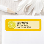 Étiquette Halve Lemon (En situation)