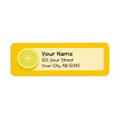 Étiquette Halve Lemon (Devant)