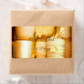 Étiquette Handmade for You Sunny Ribbons Labels (En situation)