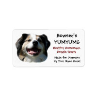 Happy Australian Shepherd personnalisé Chien Trait