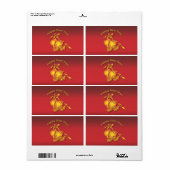 Étiquette Happy Chinese New Year ! (Feuille entière)