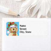 Étiquette Happy Howlidays Cocker Spaniel (En situation)