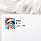 Étiquette Happy Howlidays PWD (En situation)