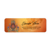 Étiquette Harmonie dans la couleur et la forme (Devant)