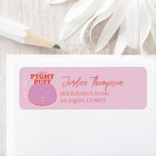 Étiquette HARRY POTTER™ | Weasley's Wizard Pygmy Puff (En situation)