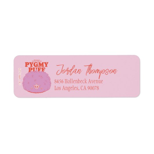 Étiquette HARRY POTTER™ | Weasley's Wizard Pygmy Puff (Devant)