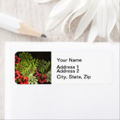 Étiquette Hawaii Aloha Flower Art Print (En situation)