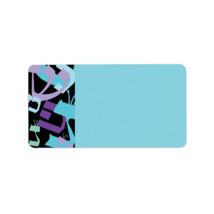 Étiquette HÉBREW LETTRES TREE Imprimer votre propre Étiquett