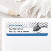 Étiquette Hélicoptère (En situation)