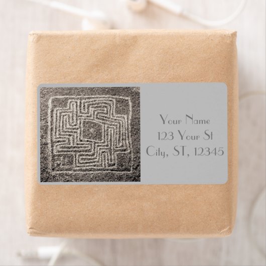 Étiquette Hemet Maze Pierre Thunder_Cove (En situation)