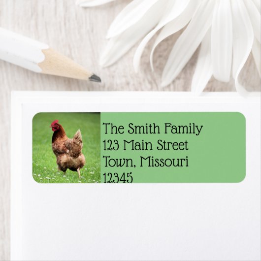 Étiquette Hen (En situation)