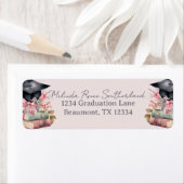 Étiquette Her Next Chapter Books Graduation  (En situation)