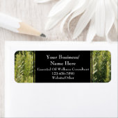 Étiquette Herbal Essential Oil Bouteille commerciale Contact (En situation)