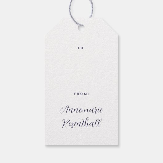 Étiquette heureuse de cadeau de Hanoukka de (Dos)