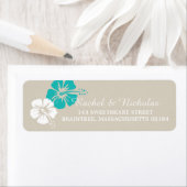 Étiquette Hibiscus | Adresse de retour (En situation)