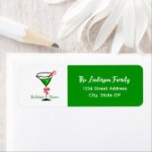 Étiquette Holiday Cheer (En situation)