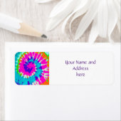 Étiquette holiES - Power Spiral Batik Style (En situation)