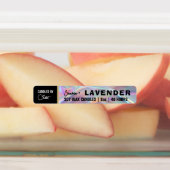 Étiquette holographique à bougie mince (Apposé)