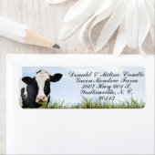 Étiquette Holstein (En situation)